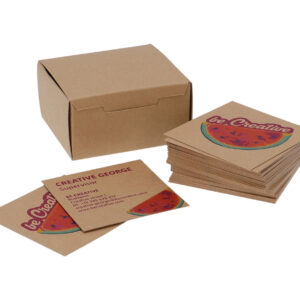 Visicard Square Eco egyedi névjegykártyák