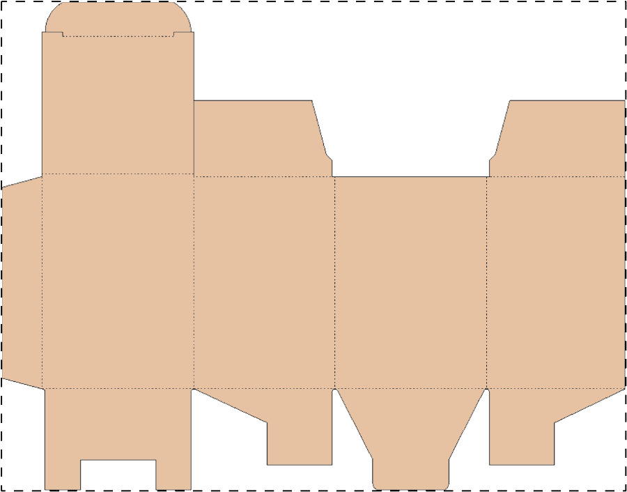 Egyedi kraft hullámkarton doboz