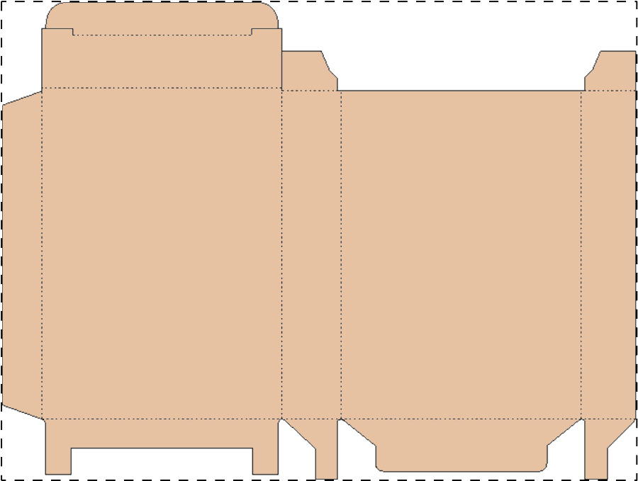 Egyedi kraft hullámkarton doboz