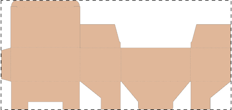 Egyedi kraft hullámkarton doboz