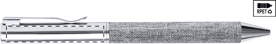 Golyóstoll klipsz alatt - balkezes