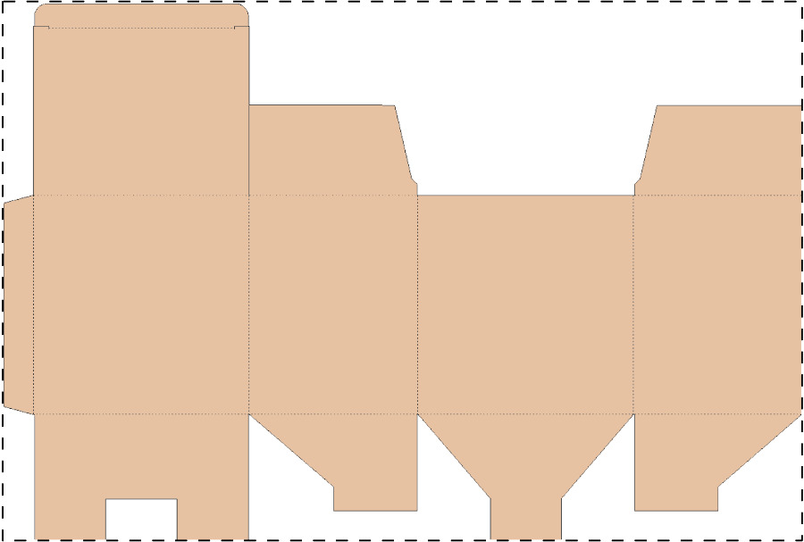 Egyedi kraft hullámkarton doboz