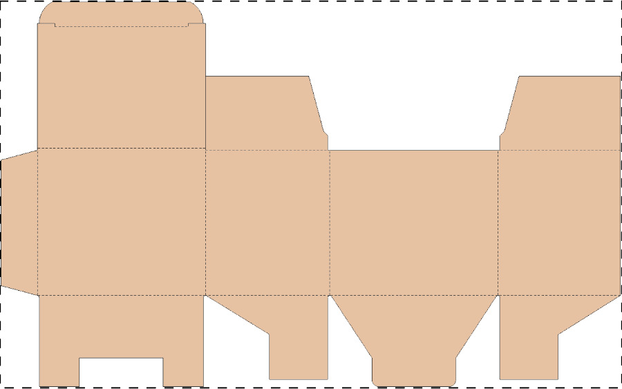 Egyedi kraft hullámkarton doboz