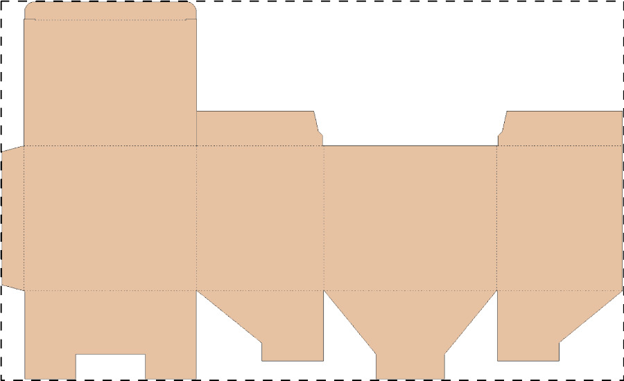 Egyedi kraft hullámkarton doboz