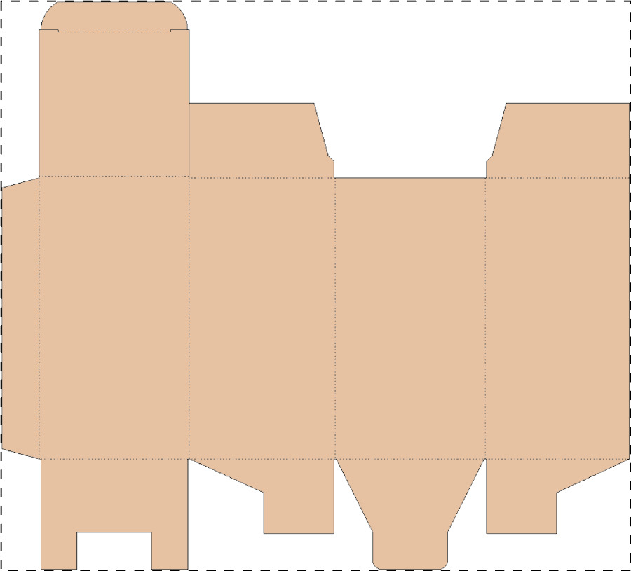 Egyedi kraft hullámkarton doboz