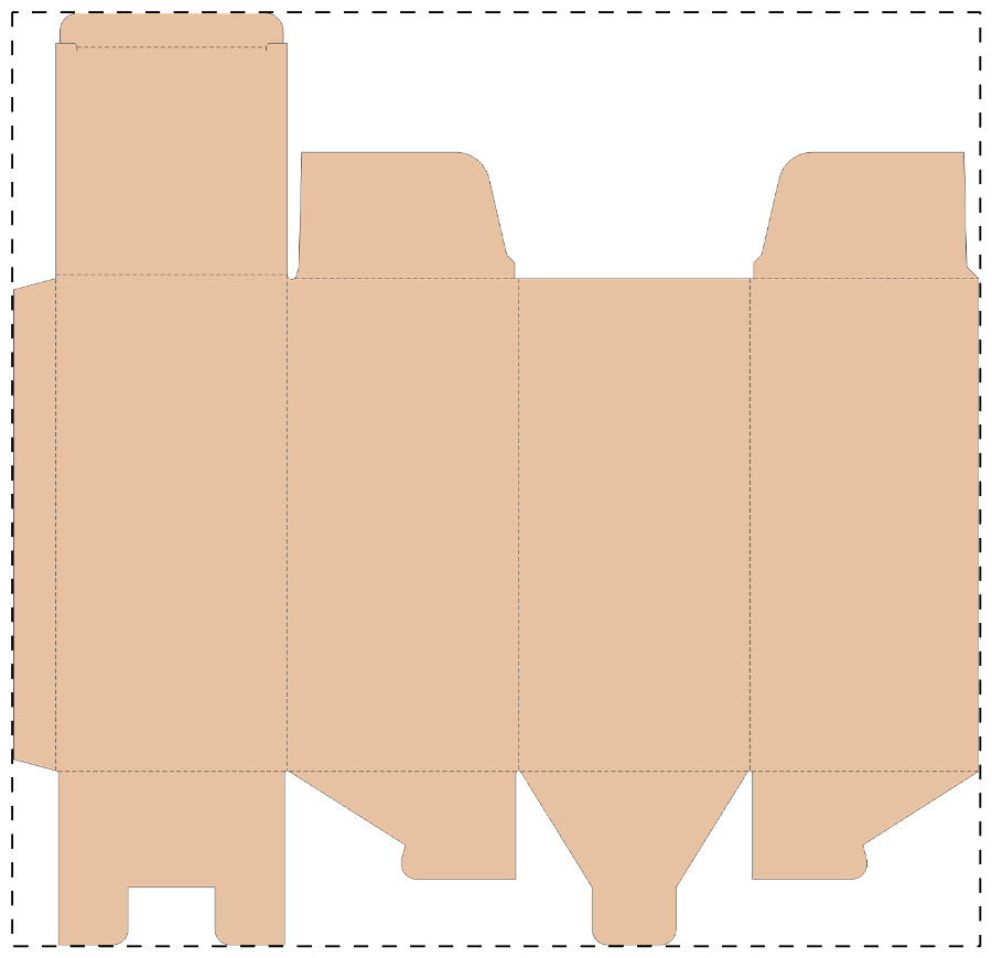 Egyedi kraft hullámkarton doboz