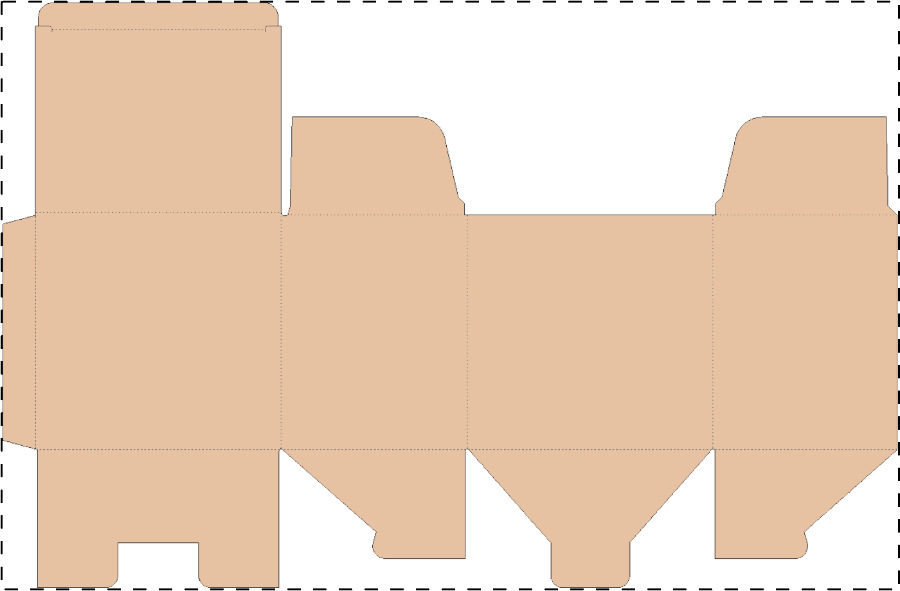 Egyedi kraft hullámkarton doboz