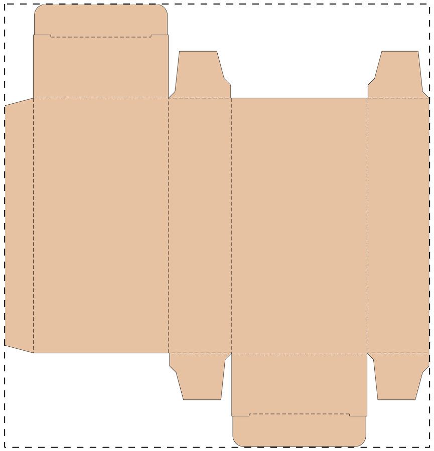 Egyedi kraft kartondoboz