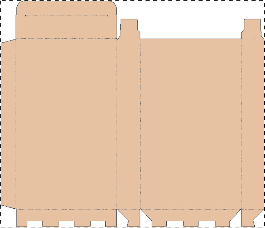 Egyedi kraft hullámkarton doboz